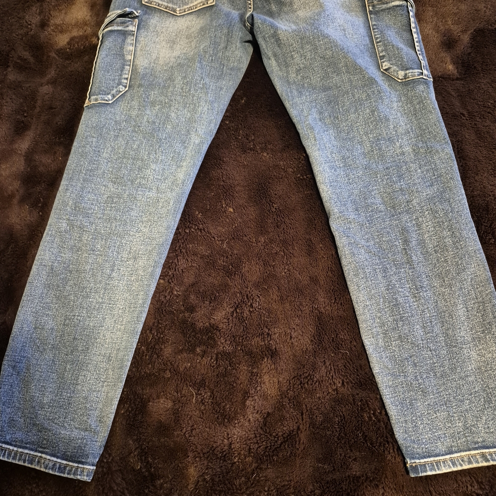 Stylish Blue Straight Leg Women's Jeans